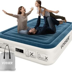 Queen Air Mattress with Built-in Pump