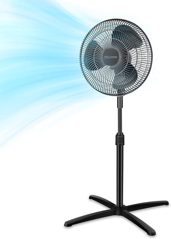PELONIS 16 inch Pedestal Fan for Bedroom