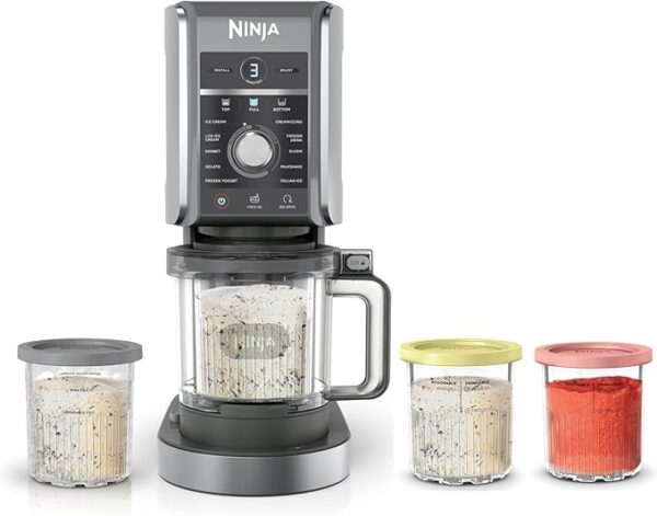 Ninja CREAMi Deluxe Ice Cream & Frozen Treat Maker