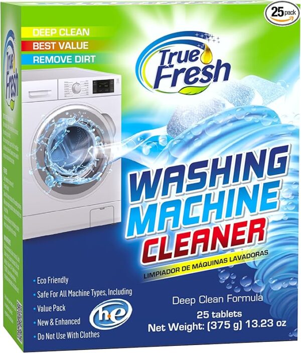 True Fresh Washing Machine Cleaner Tablets